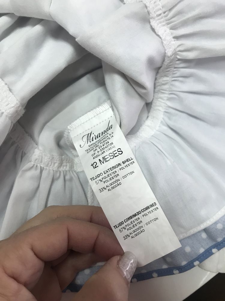 Vendo vestido menina 12 meses