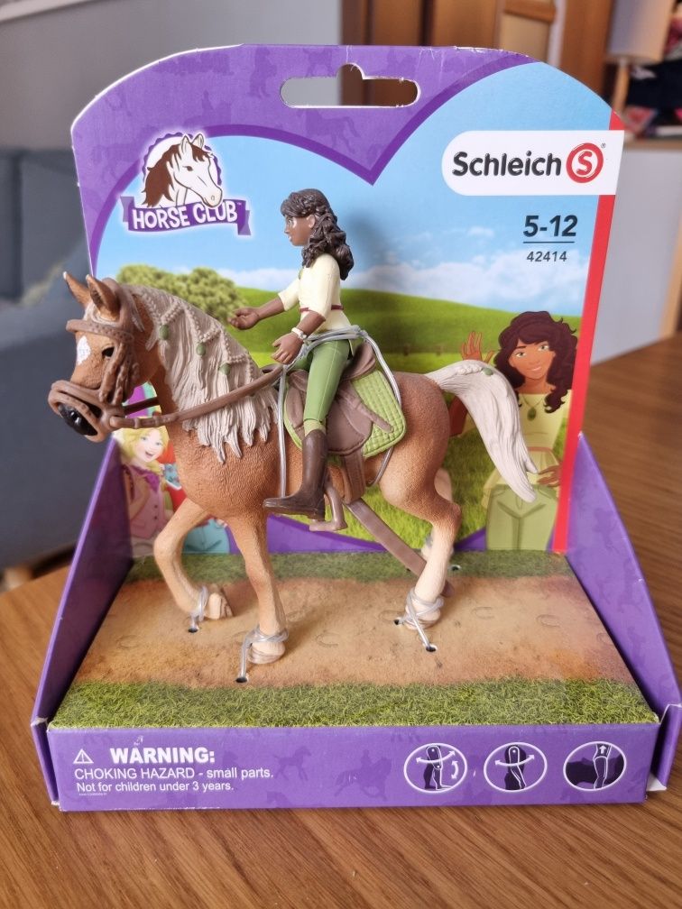 Zestaw schleich Jeździec ruchomy konik 42414