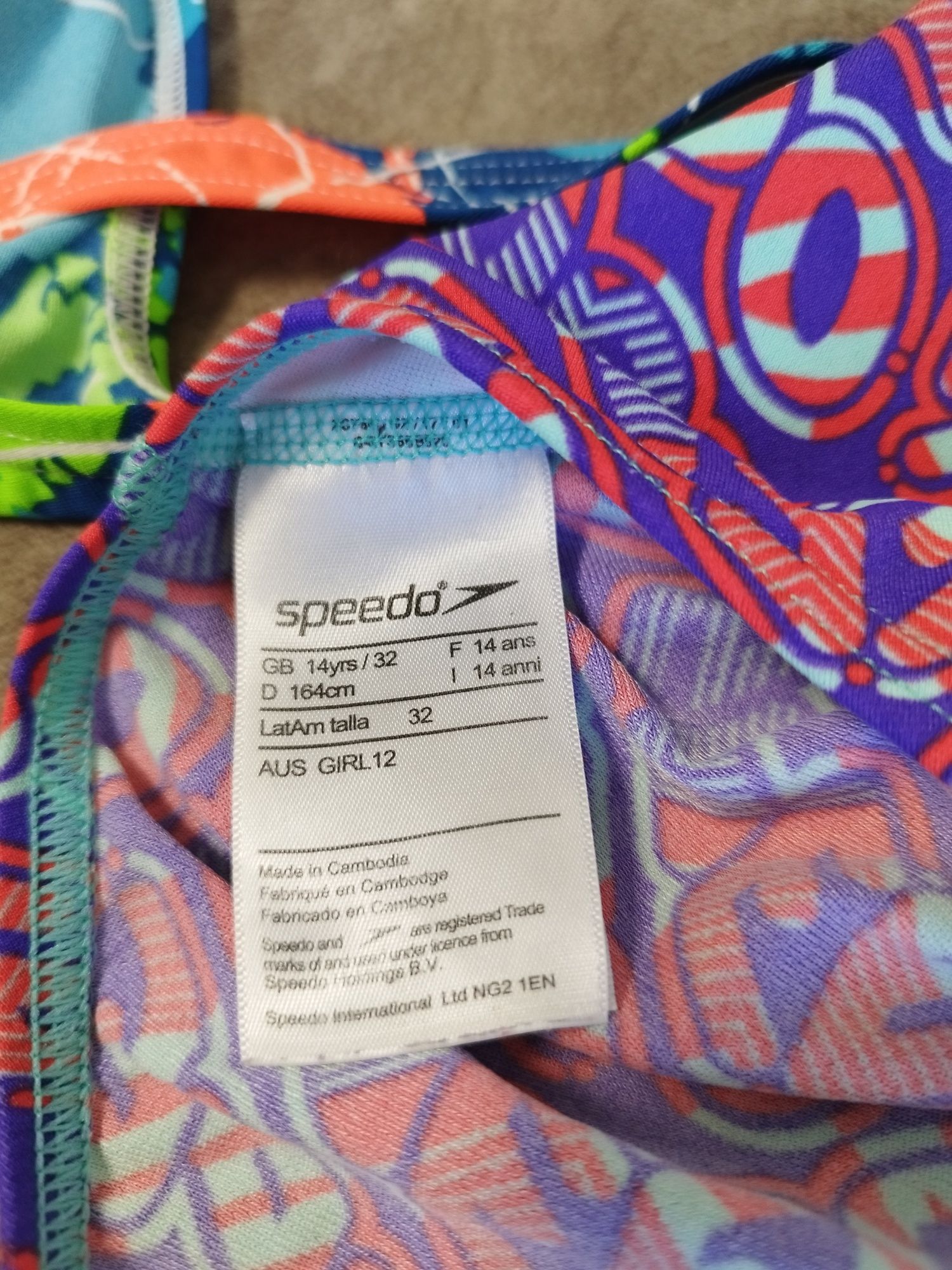 Speedo детский купальник для бассейна