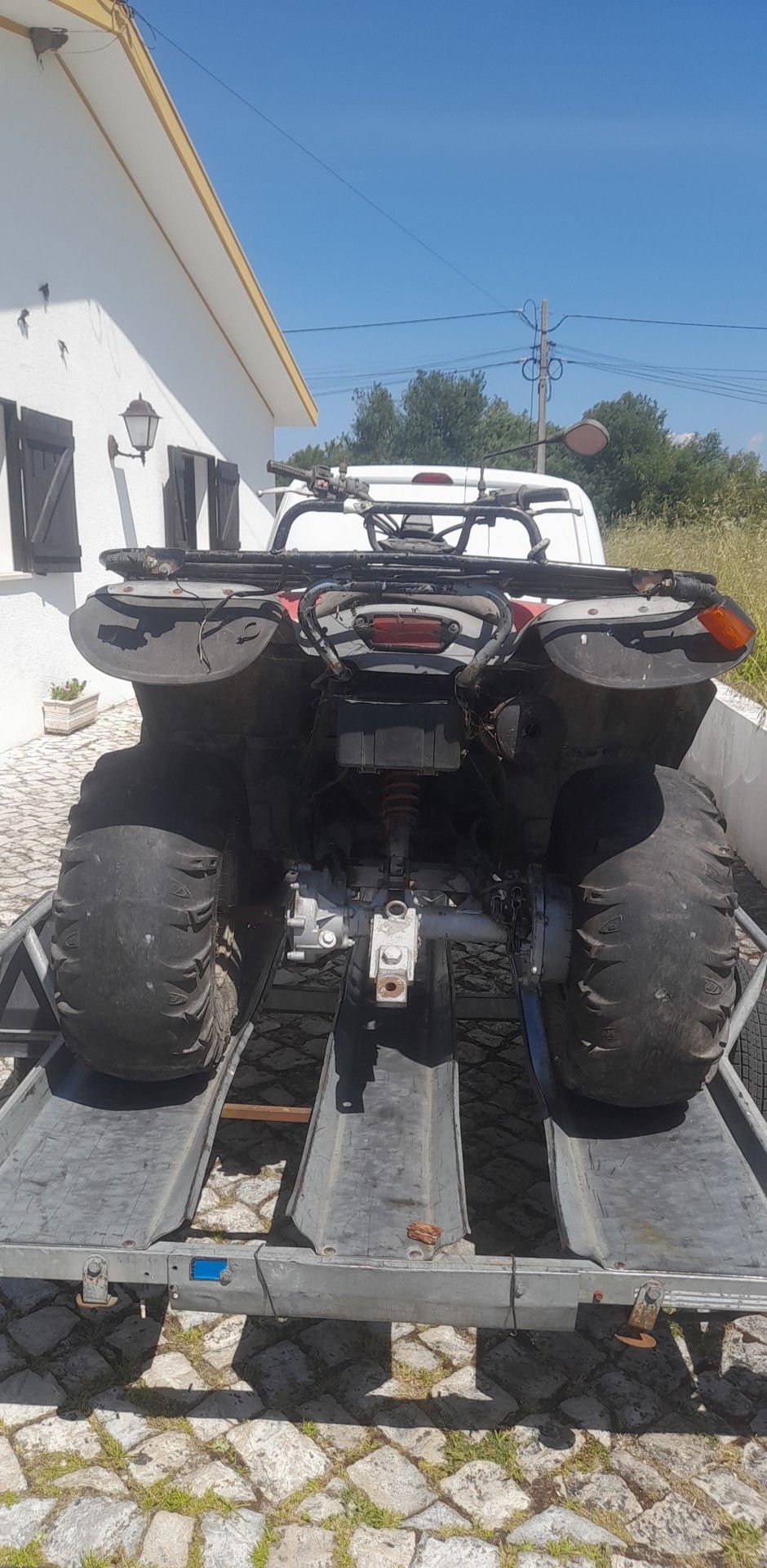 Moto 4 4x4 kawasaki