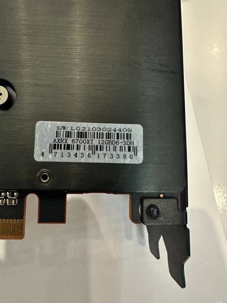Відеокарта Power color 6700xt