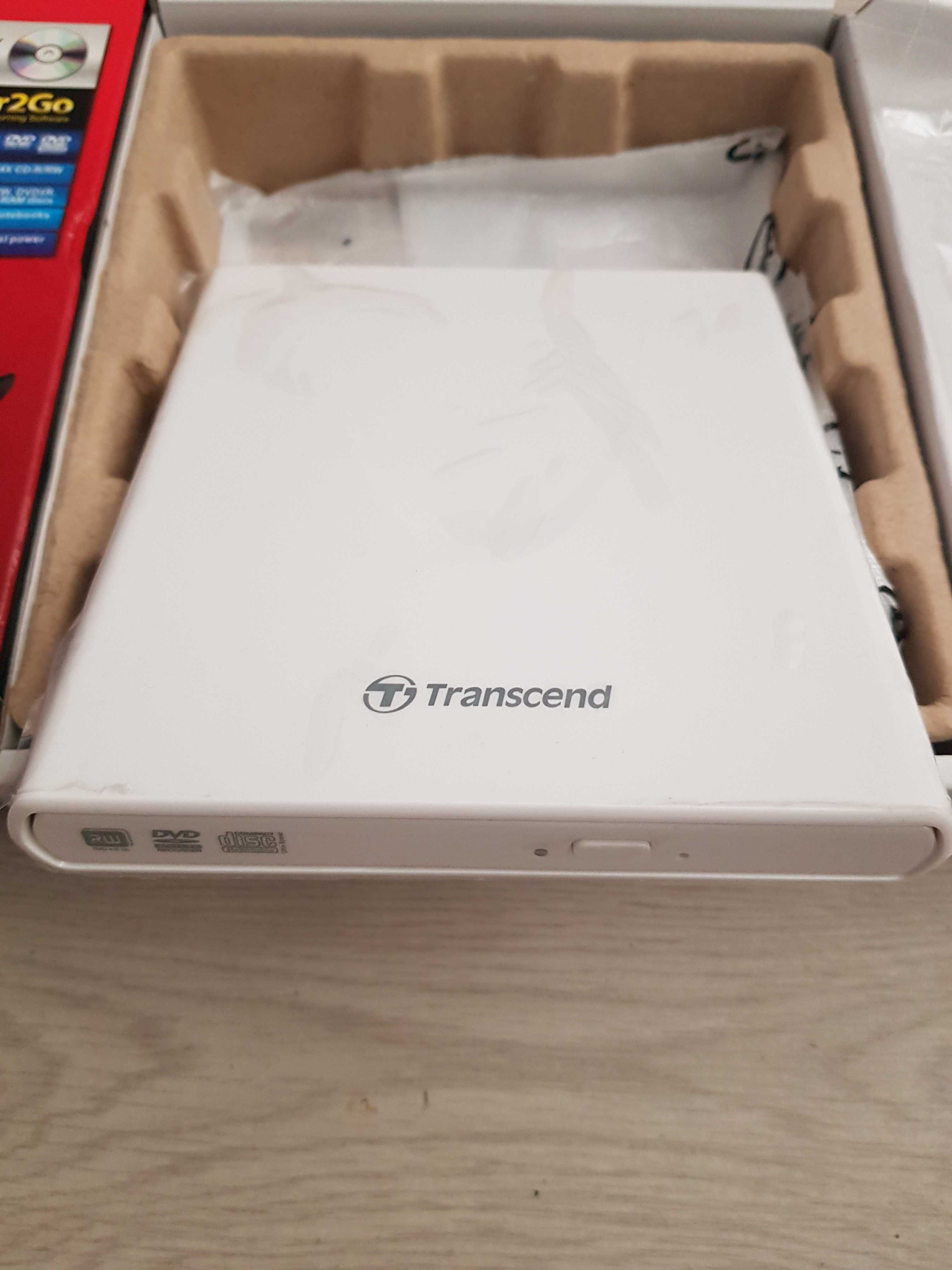 Внешний дисковод Transcend CD/DVD±RW TS8XDVDRW-W USB 2.0 (новый)