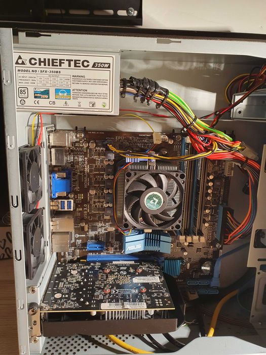 Tanie Granie PC 6rdzeni 16GB RAM GTX1050Ti SSD256GB