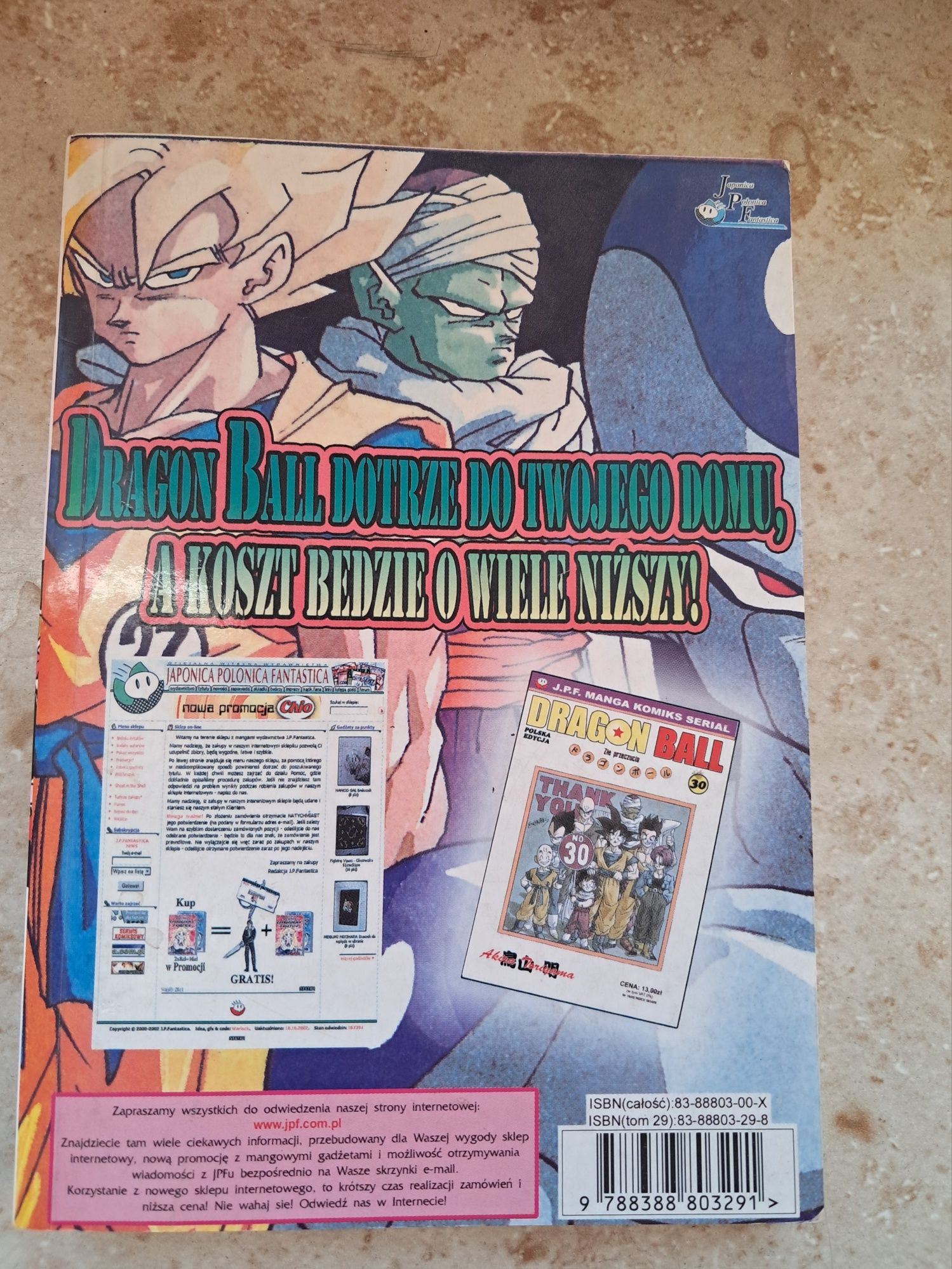 Komiks Manggha Dragon Ball, tom 29