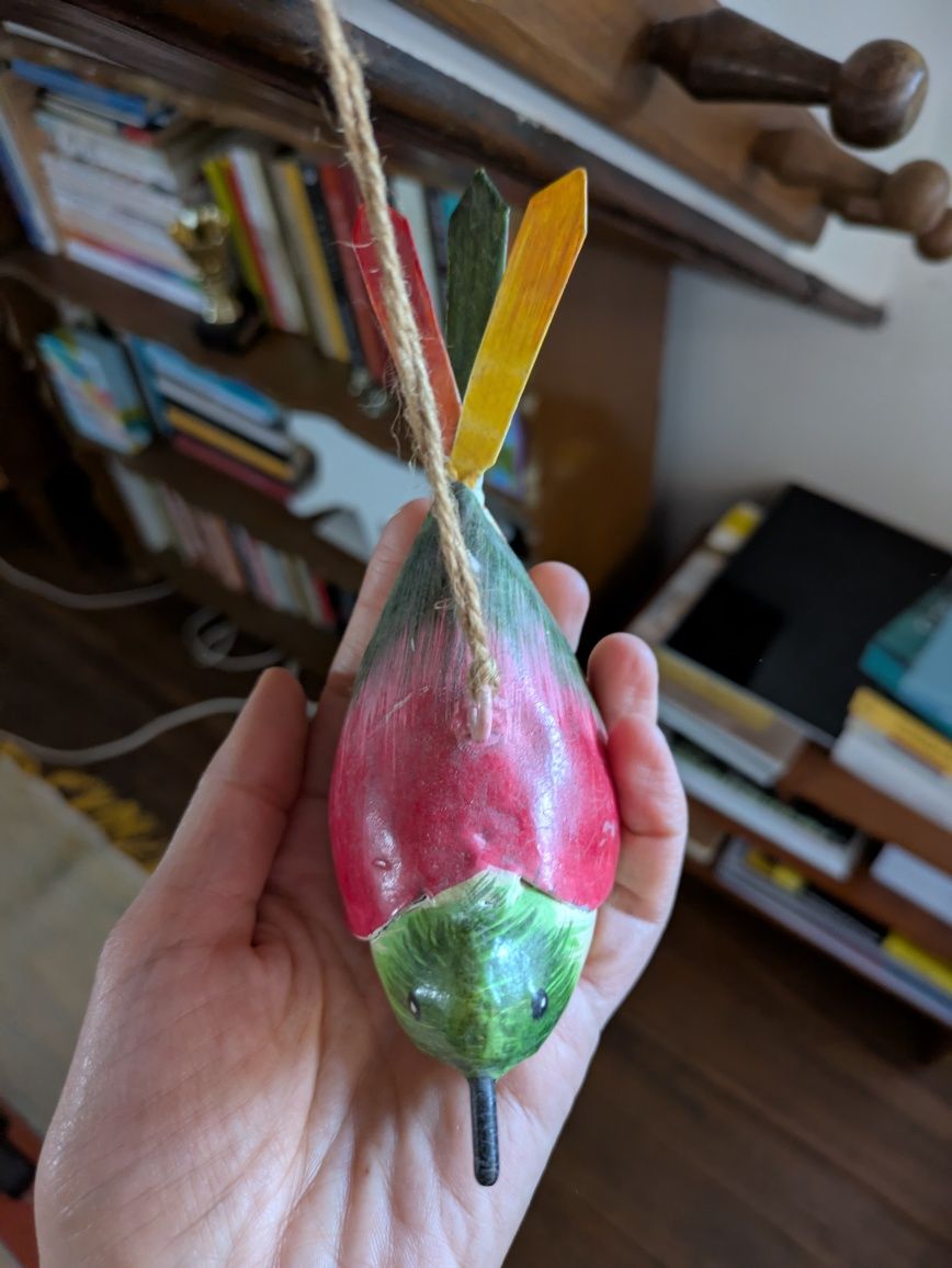 Pássaro decorativo