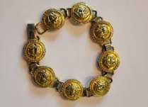 Gianni Versace bransoletka vintage 90s unikat uniseks