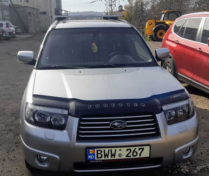 Багажник на крышу Subaru Forester 2, Outback в штатные места, рейлинги