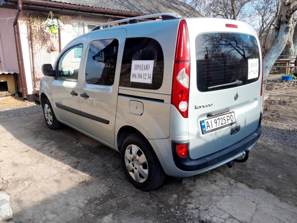 Продаю RENAULT КANGOO 2008г (пассажир) газ/бензин,  мотор 1,6л