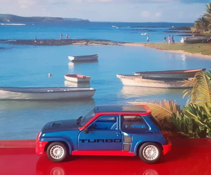 Renault 5 turbo novo escala 1/24