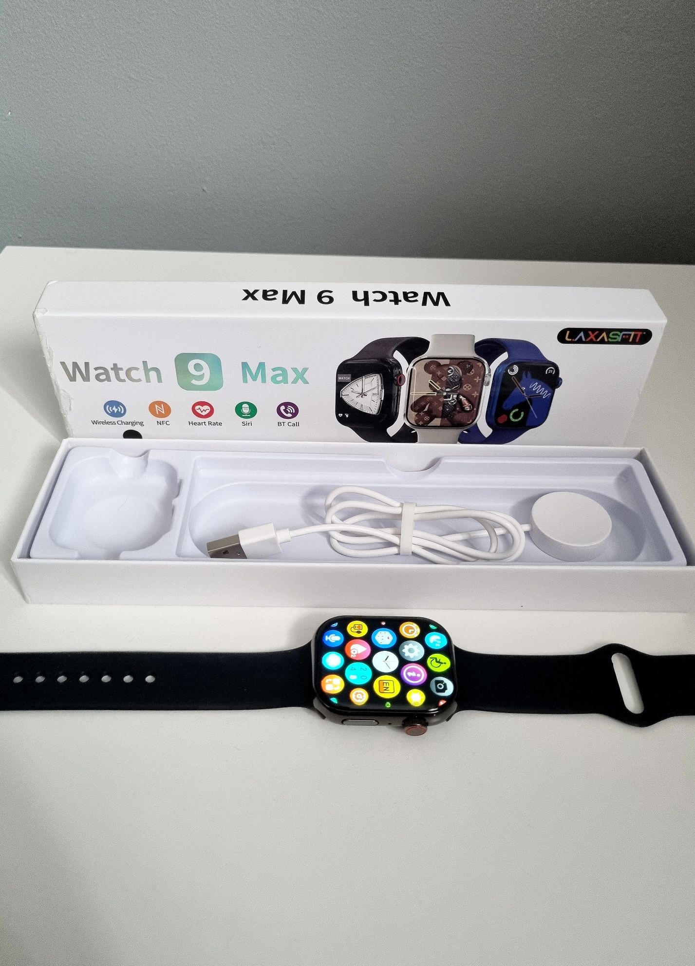 Smartwatch S9 Max black