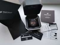 NOWY zegarek Tag Heuer TOURBILLON 02T matowa CERAMIKA z pasek KROKODYL