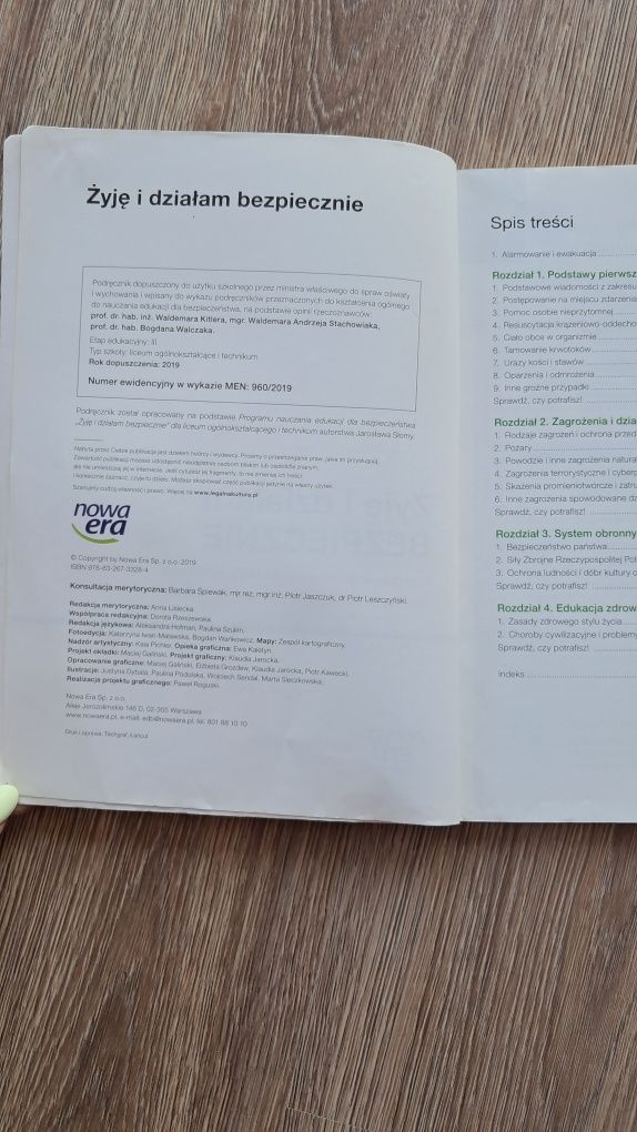 Edukacja dla bezpieczeństwa 2 Nowa era