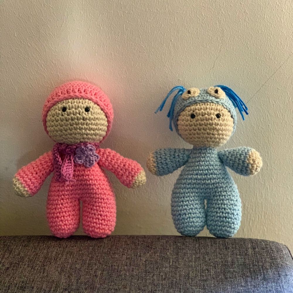 Boneco Yoyo em amigurumi.Optimo companheiro para guardar os sonhos