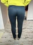Massimo dutti eleganckie spodnie garniturowe chinos chinosy butelkowa