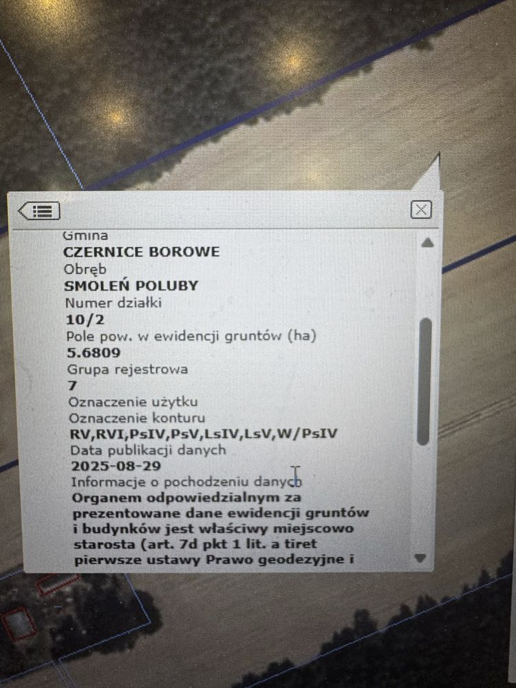 Sprzedam ziemię rolną