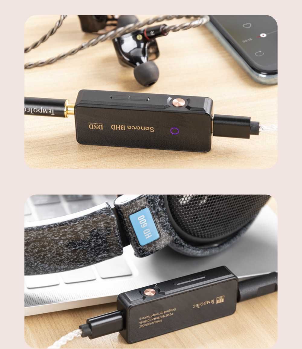 Tempo Tec Sonata BHD ANDROID/LIGTNING Wzmacniacz słuchawkowy DAC