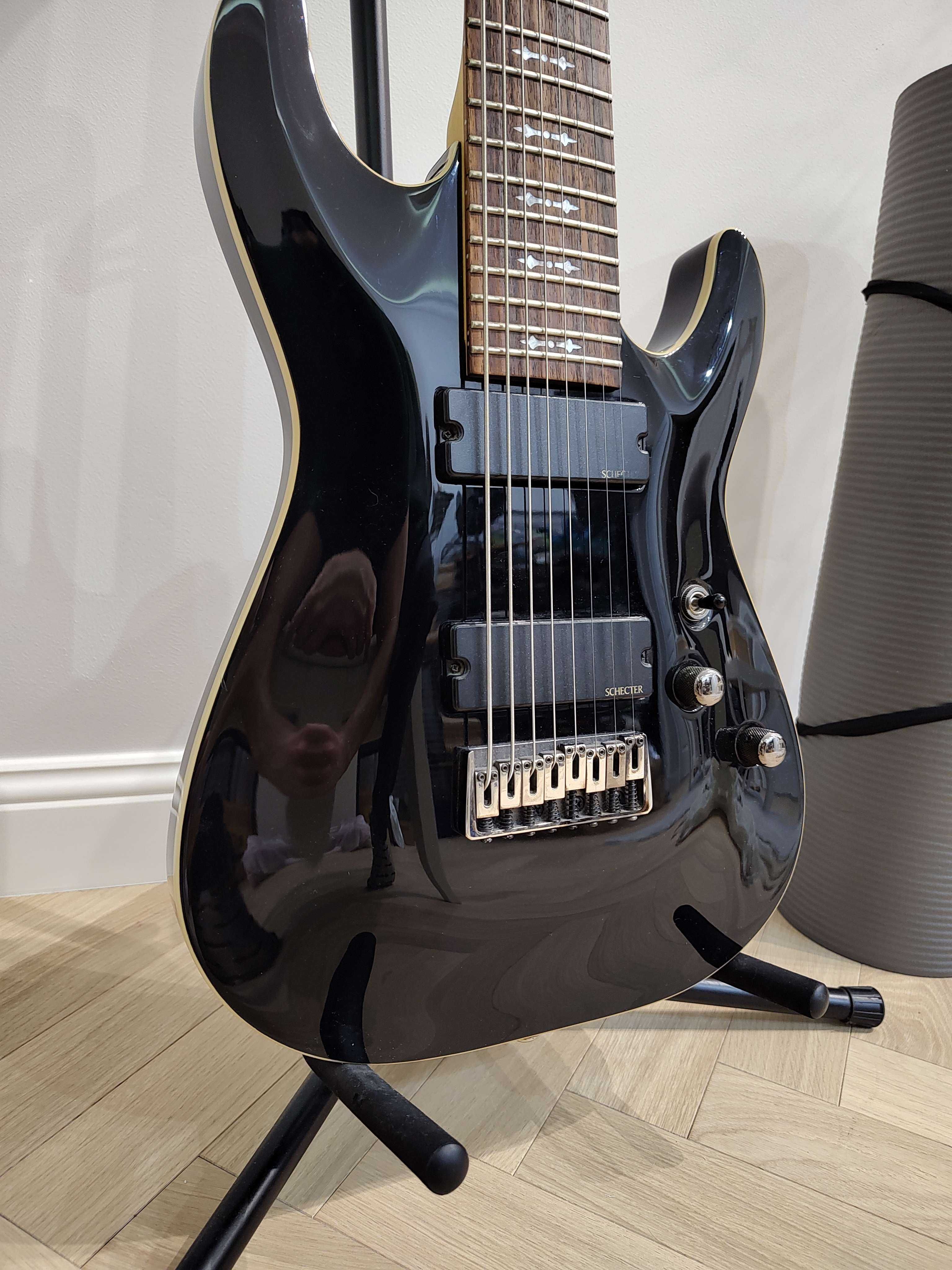 Gitara elektryczna Schecter Omen 8 BLK