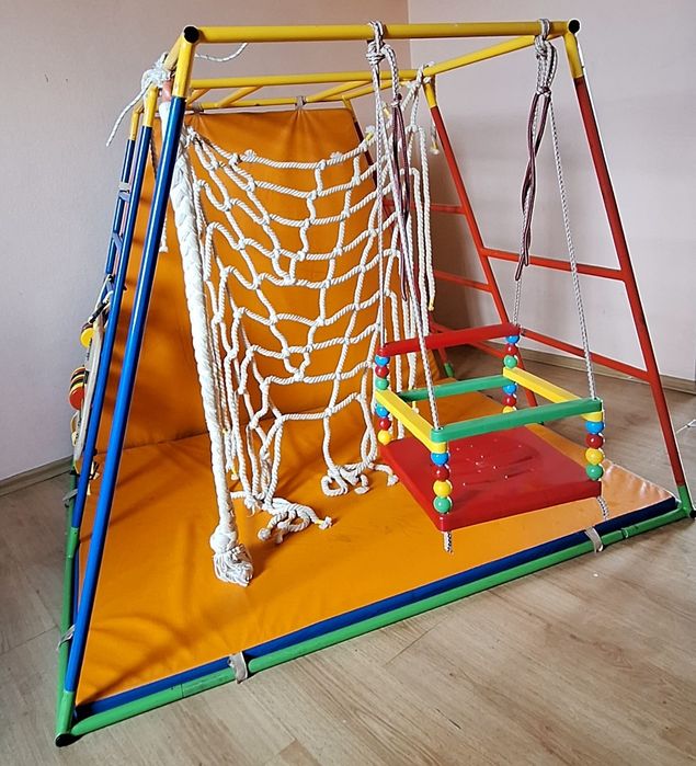 Domowy plac zabaw | Małpi gaj | Drabinka gimnastyczna + Zjeżdżalnia +