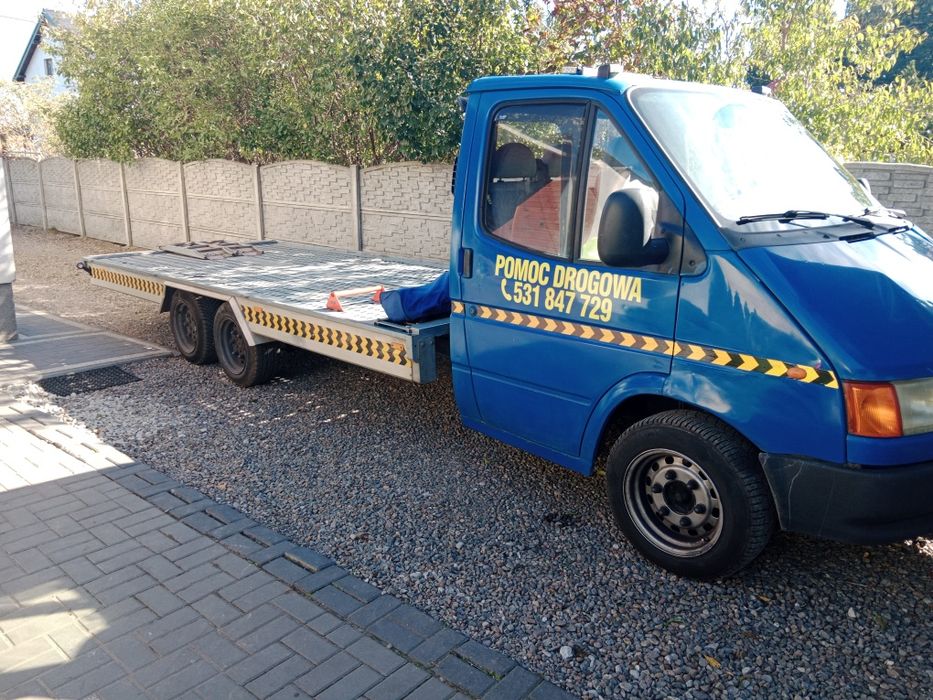 LAWETA Ford Transit zabudowa hydrauliczna Algema Faktura Vat