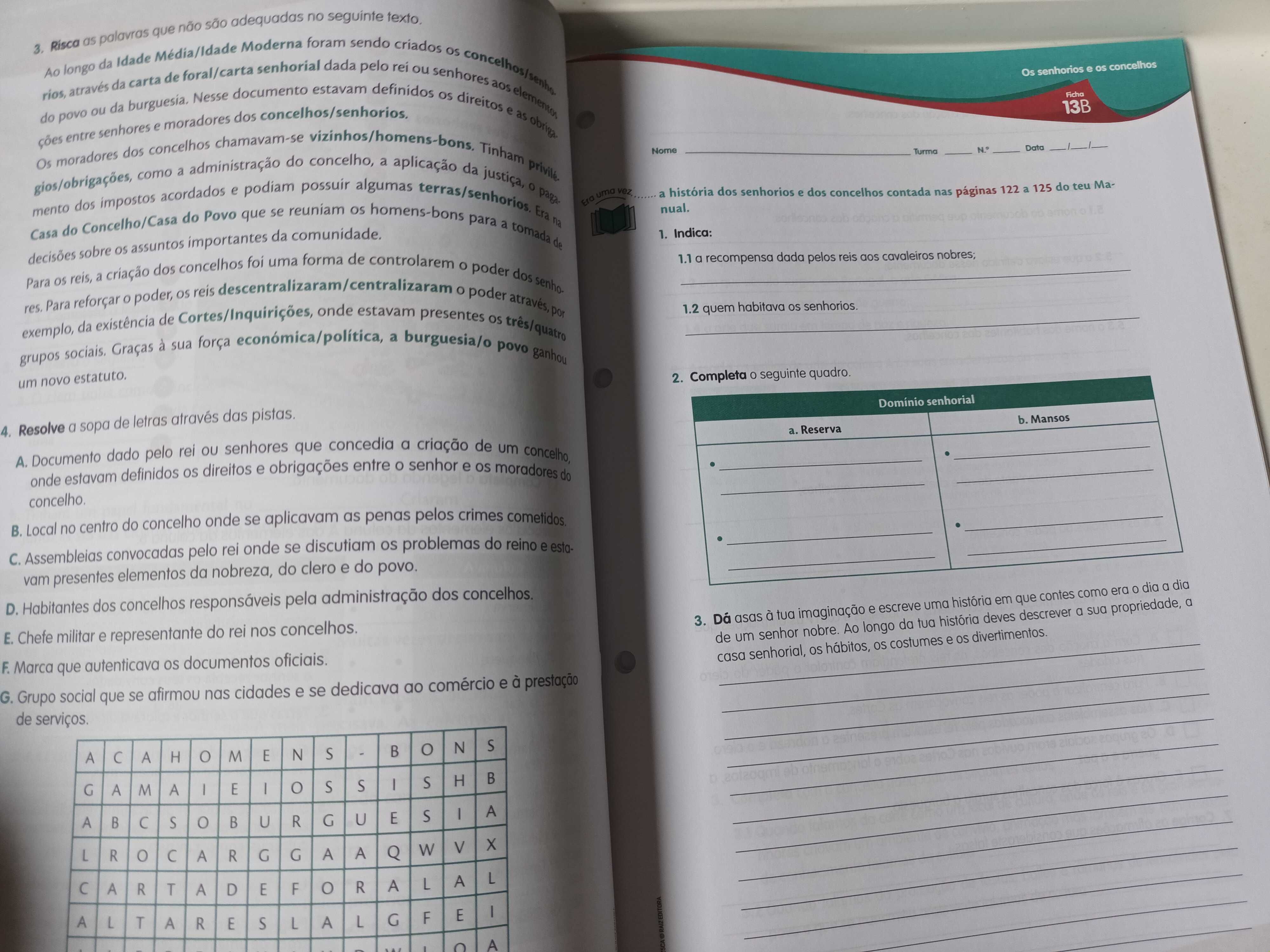 "Era uma Vez 5 - Caderno de Atividades"