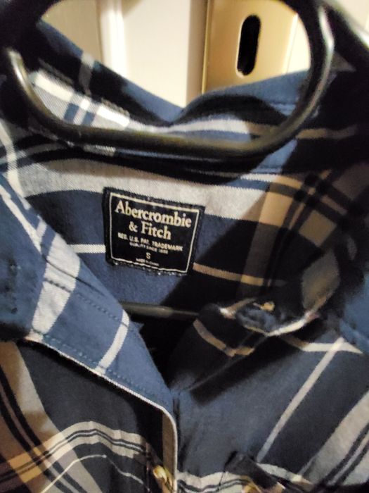 Koszula z wiskoza Abercrombie&Fitch