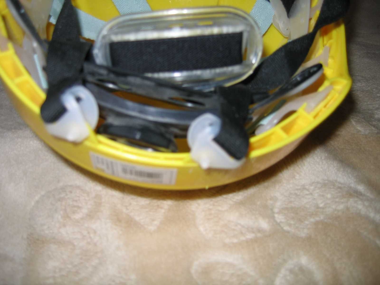Hełm Kask budowlany 
POLSTAR YS-7
53-61cm +
kamzelka L - super stan