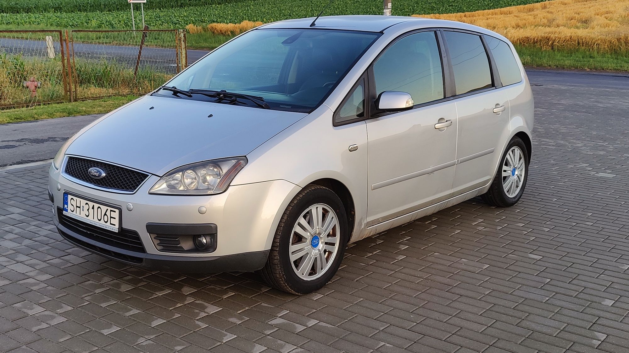 Ford Focus C-Max 1.6tdci 2003r Ghia skóry