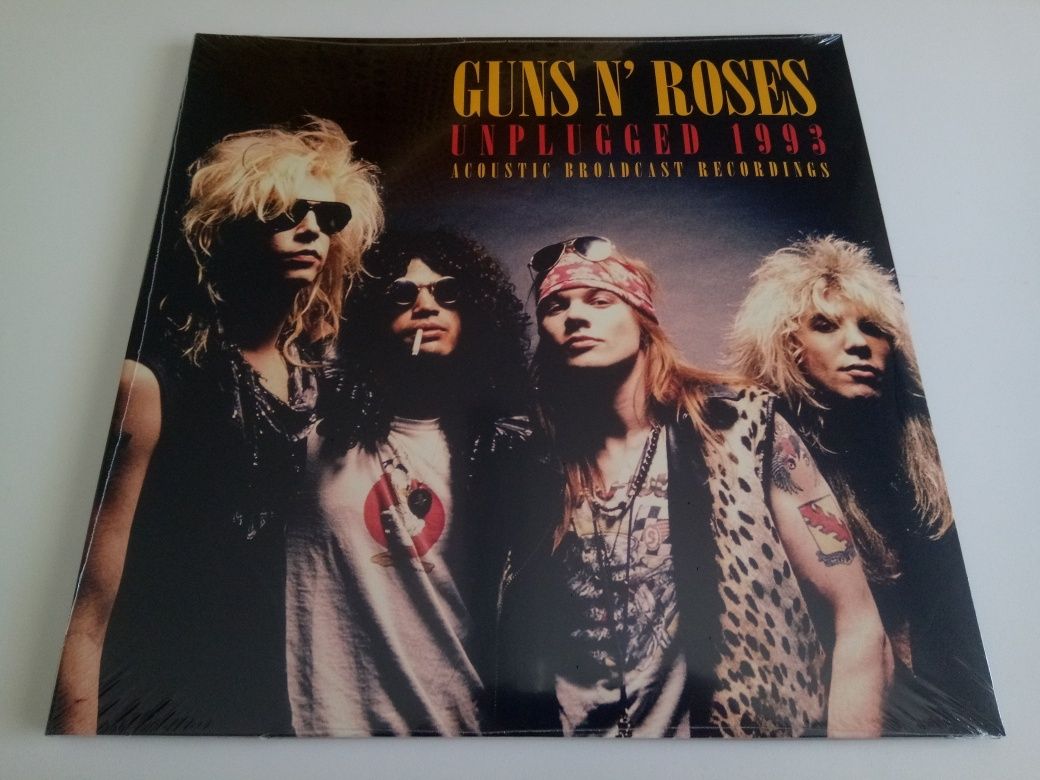 Disco Vinil 2LP(Clear) Guns N' Roses ‎– Unplugged 1993 Novo Selado