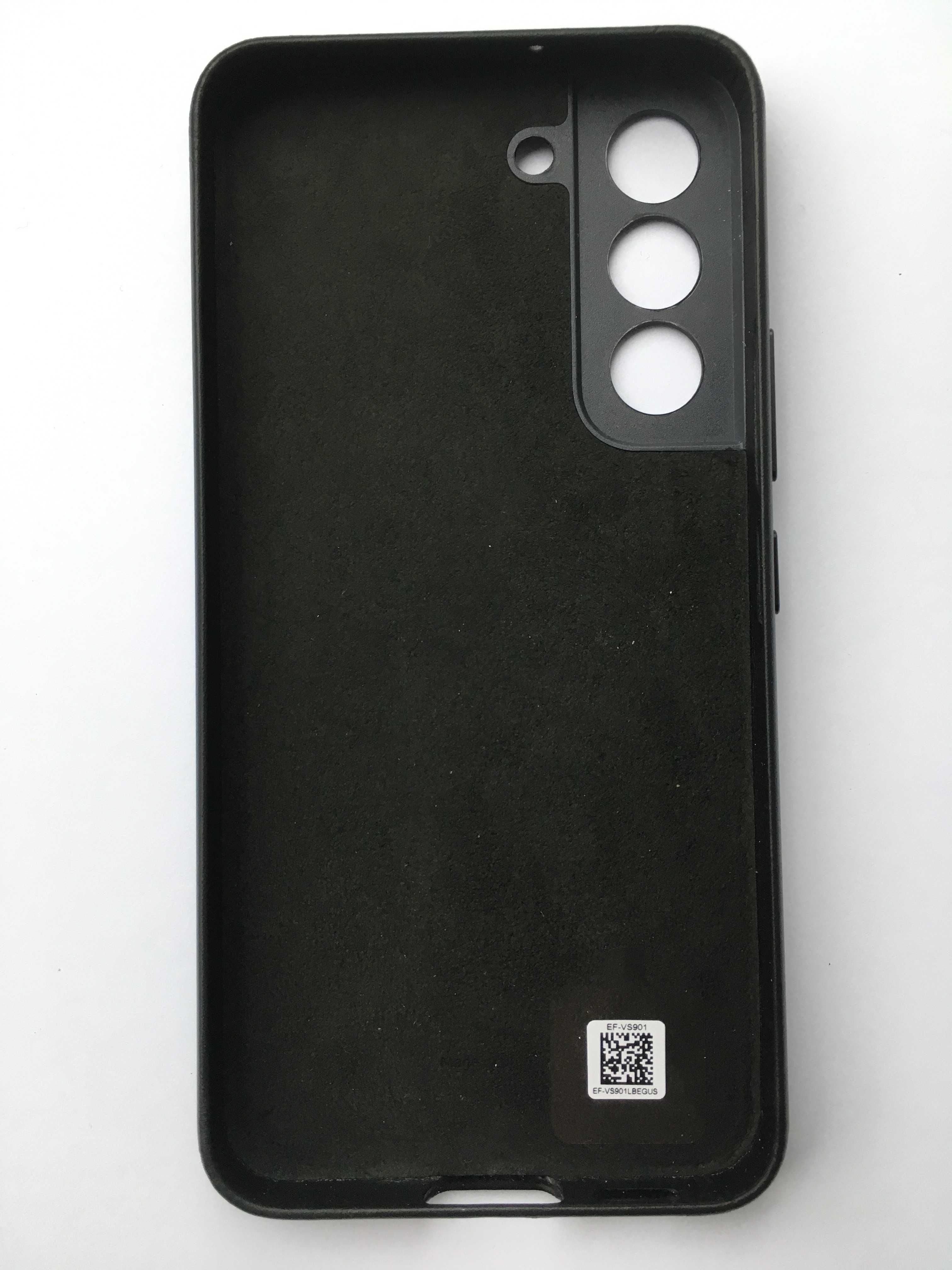 Чехол кожаный Official Leather Cover EF-VS901LBEGRU для Samsung S22