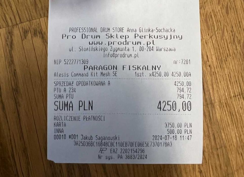 Perkusja elektroniczna Alesis Command Kit Mesh SE