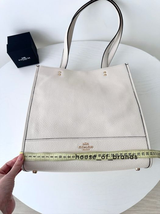 COACH Dempsey Tote Женская кожаная сумочка тоут жіноча сумка шопер