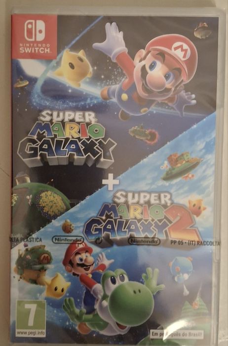 Jogo Nintendo Switch Super Mario Galaxy + Super Mario