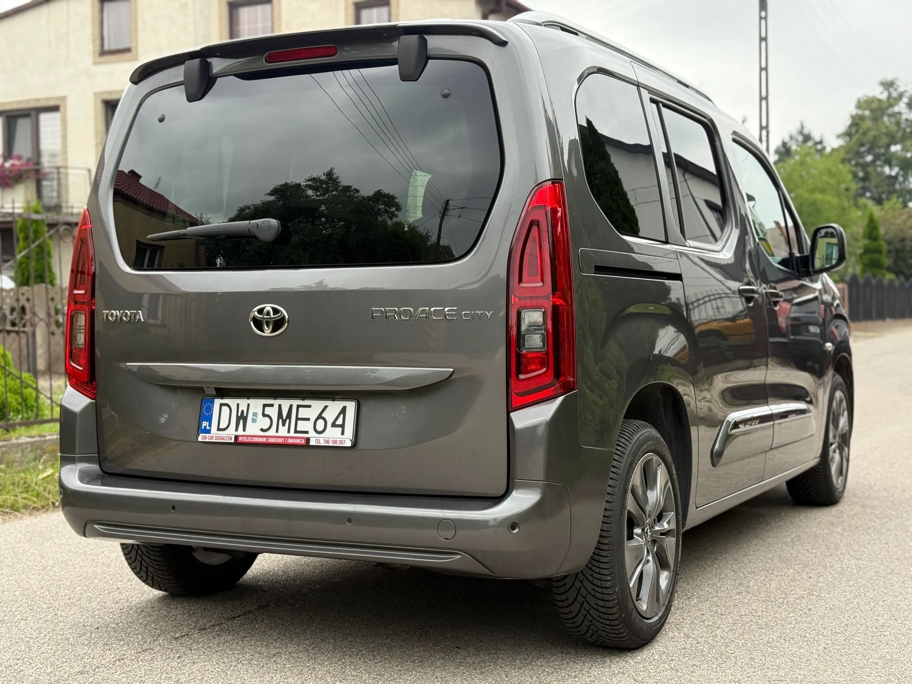Toyota Proace City Verso 1WŁ Salon PL FV23% Family Tempomat Czujniki Parkowania CarPlay Android