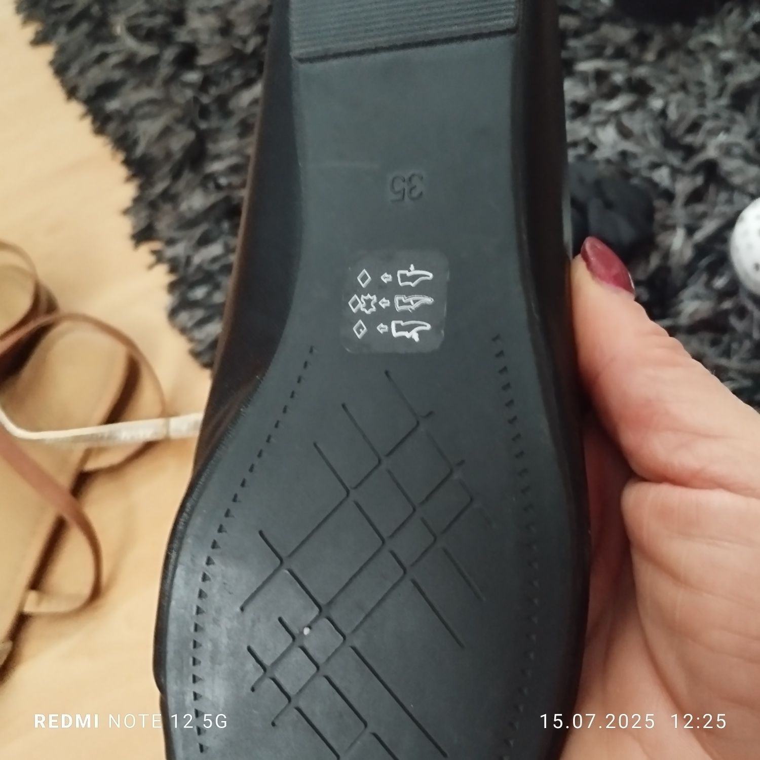 Buty dla dziewczynki 35 baleriny