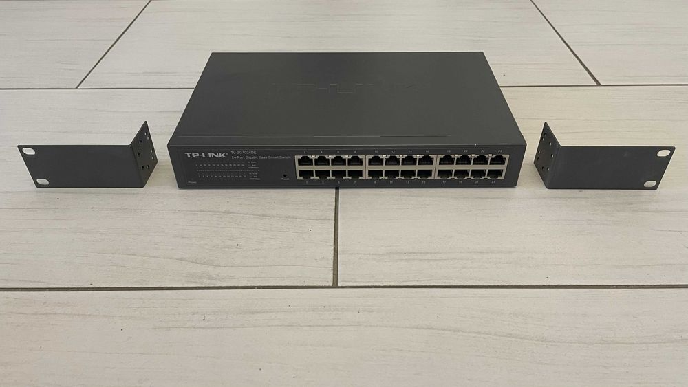 Switch TP-LINK TL-SG1024DE – 24p. Gbit, zarządzalny (Easy Smart) RACK