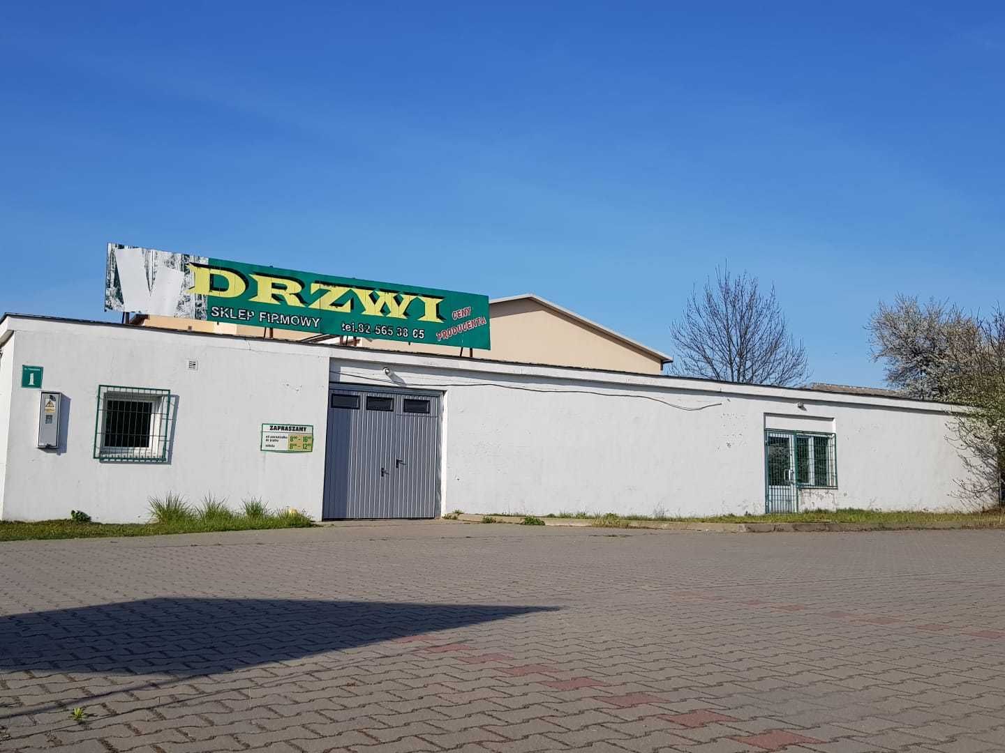 Budynek 170m2 + działka pod hurtownię,centrum ogrodnicze itp Okszowska