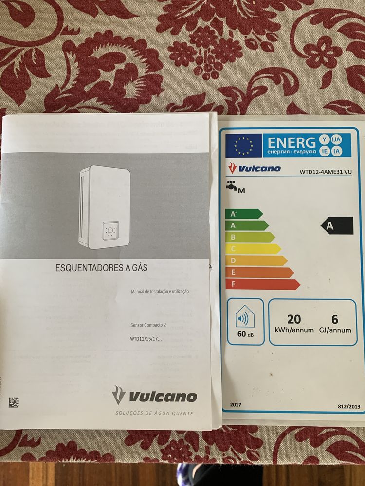 Esquentador Vulcano sensor compacto 2