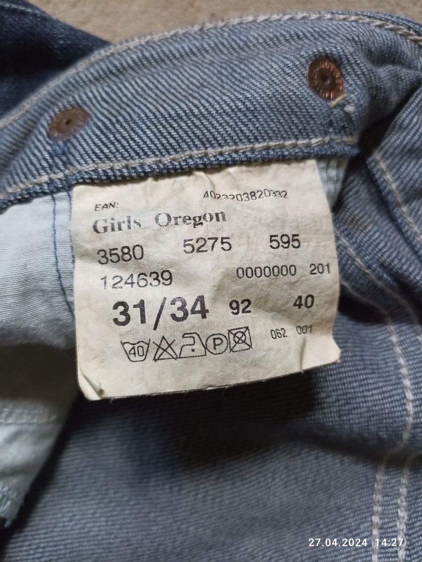 Spodnie jeansowe Oregon L