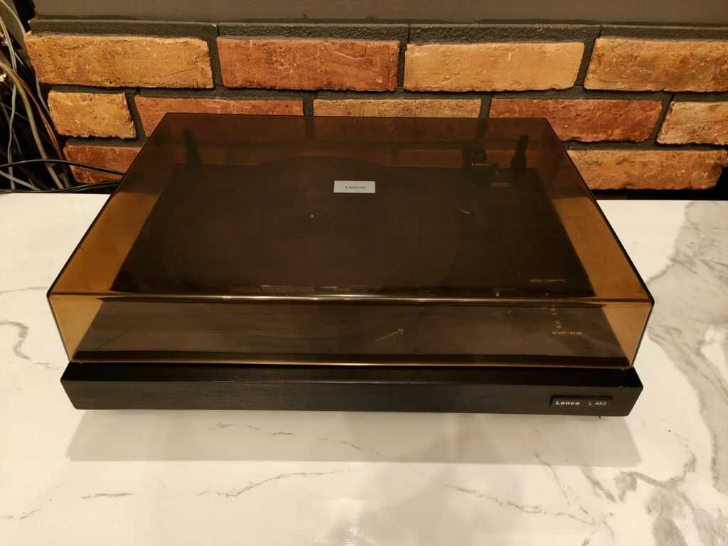 LENCO L-452 ! Złota Audio Technica ! Gramofon VINTAGE