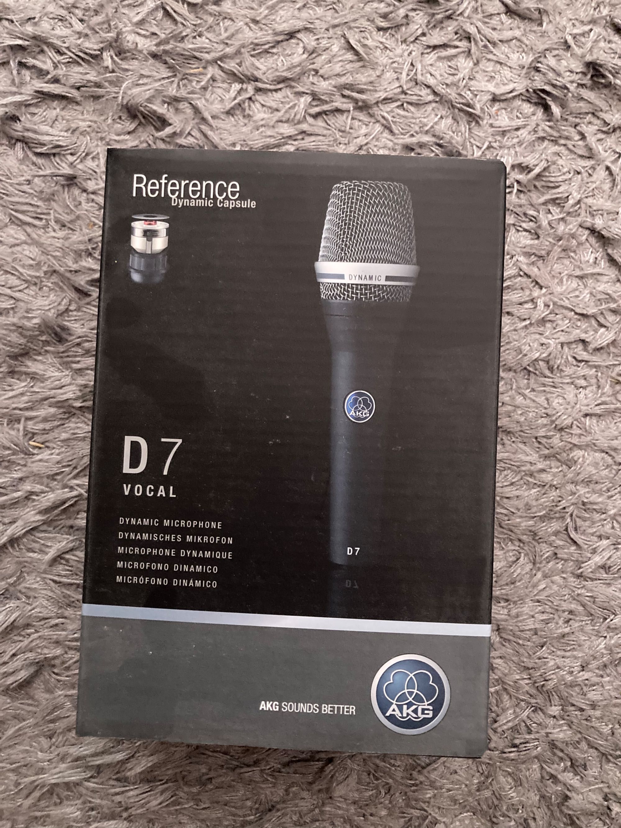 Mikrofon dynamiczny akg d7