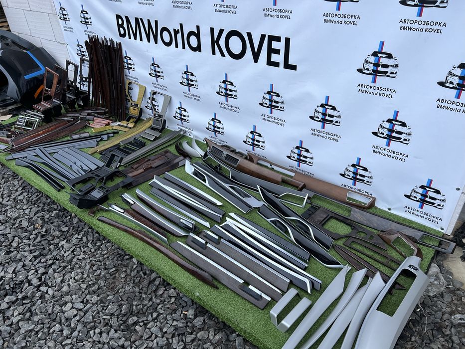 Декор салону BMW дерево E,F,G серія