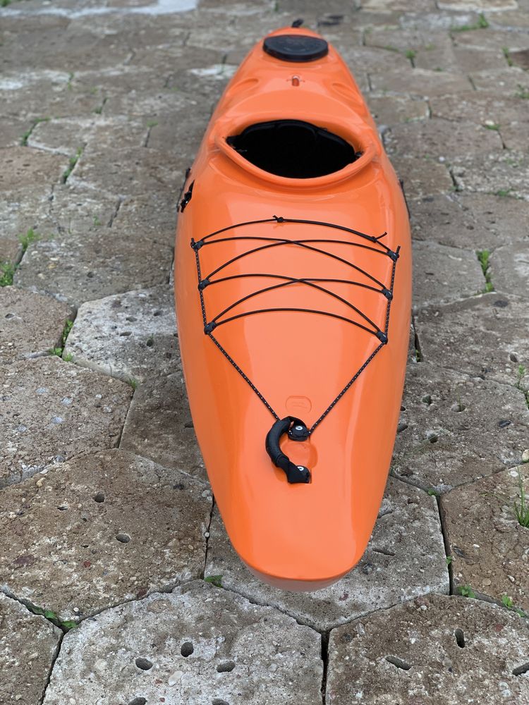 Kajak zwałkowy Liker Crossover 390 bez skegu, HDPE