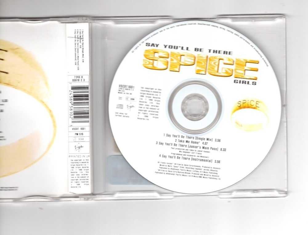 Spice Girls - Say You'll Be There (CD, Singiel)