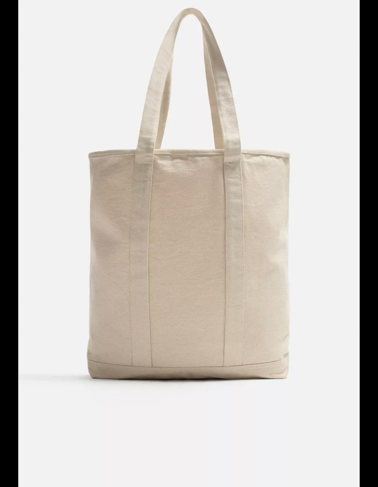 Mala Tote Bag De Tecido Zara NOVO