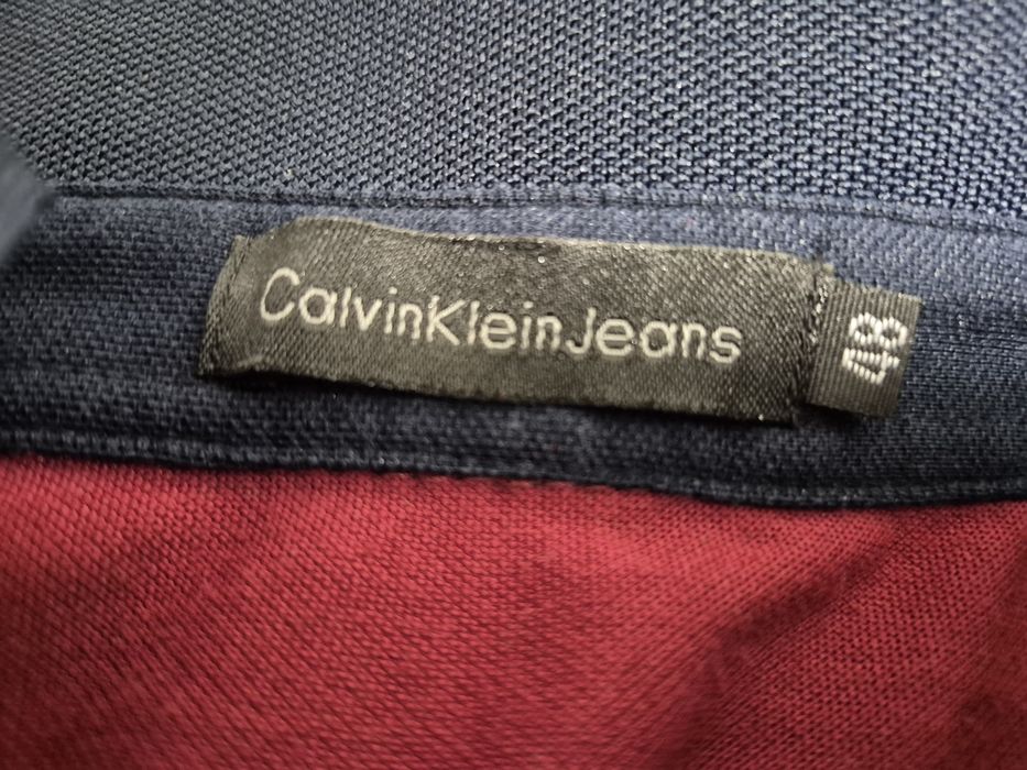 Червоне поло Calvin Klein