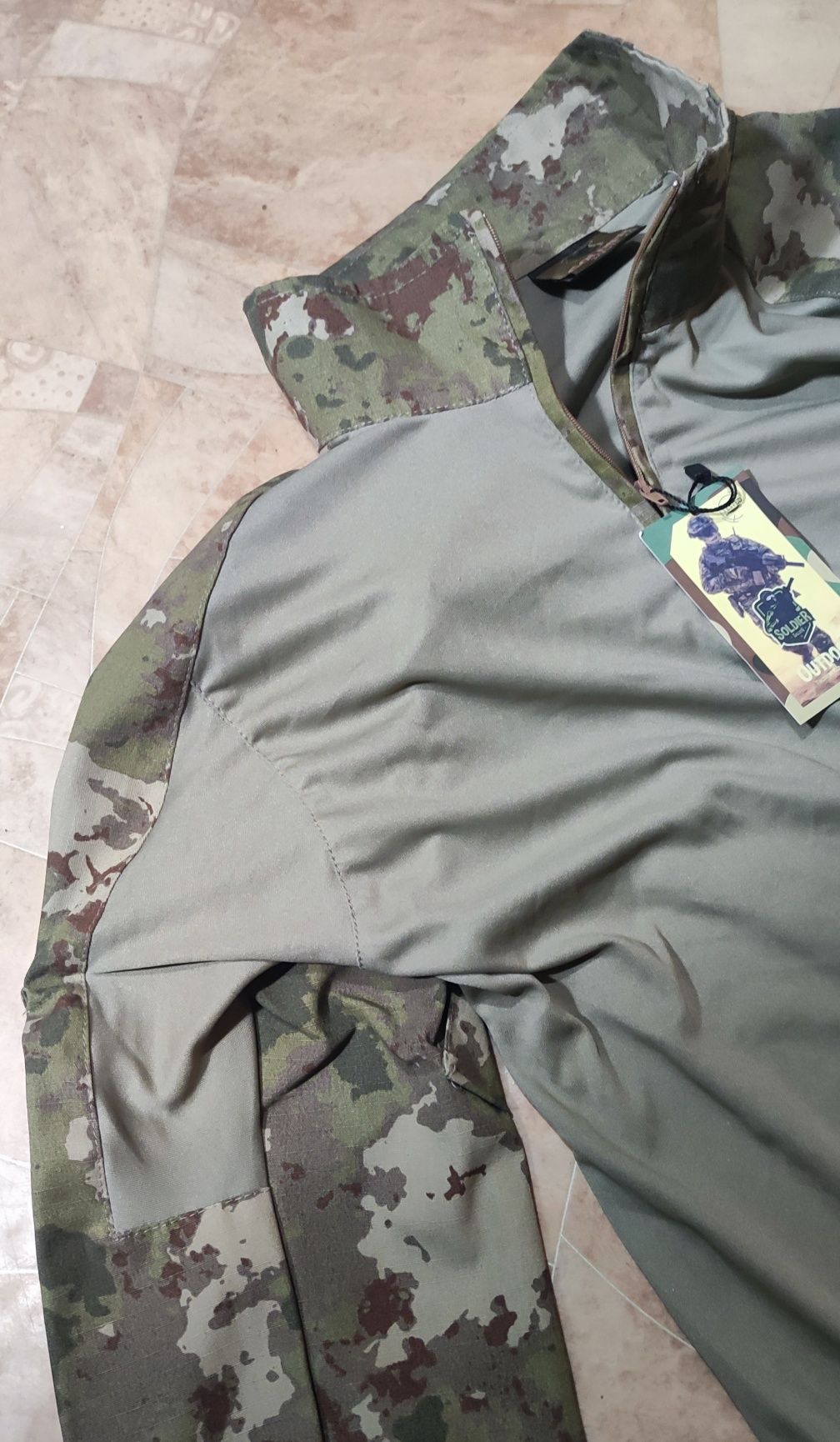 Убакс Soldier тактична бойова військова сорочка мультикам XXL