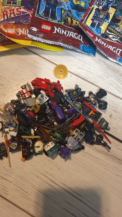Lego mix star wars ninjago akcesoria do figurki I figurki