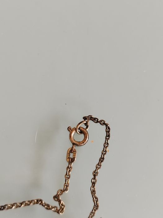 Lindo Colar art déco banhado a ouro. Estado muito bom