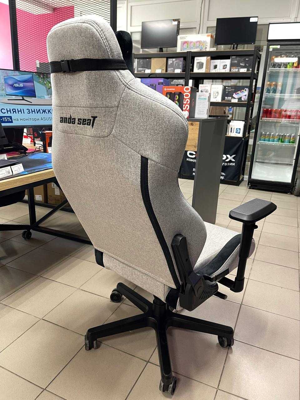 Крісло ігрове Anda Seat T-Pro 2 Grey/Black Size XL
