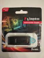 Флеш пам'ять USB Kingston DataTraveler Exodia 64GB USB 3.2 Gen 1 Black
